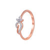 14KT (585) Rose Gold and Diamond Ring for Women