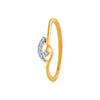 14k (585) Yellow Gold and Diamond Ring for Women