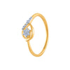 14k (585) Yellow Gold and Diamond Ring for Women