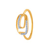 14k (585) Yellow Gold and Diamond Ring for Women