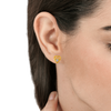 14KT (585) Yellow Gold Stud Earrings for Women