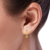 14KT (585) Yellow Gold Clip-On Earrings for Women