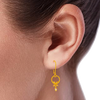 14KT (585) Yellow Gold Clip-On Earrings for Women