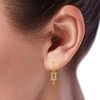 14KT (585) Yellow Gold Clip-On Earrings for Women