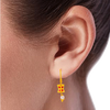 14KT (585) Yellow Gold Clip-On Earrings for Women