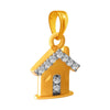 14K House Designed  Gold Pendent