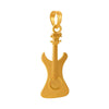 14K Guiter Style Gold Pendent