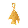 14K Fish Designed Gold Pendent