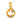 14K Earth Style Gold Pendent with a Aeroplane