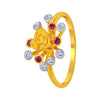 14K Gold flower  boquet ring