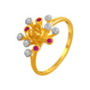 14K Gold flower  boquet ring