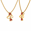 14KT (585) Yellow Gold Pendant for Women