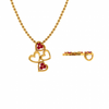 14KT (585) Yellow Gold Pendant for Women