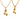 14KT (585) Yellow Gold Pendant for Women