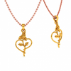 14KT (585) Yellow Gold Pendant for Women