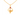 14K beautiful leafy pendant with a red stone 