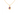 14K musical note shaped Gold Pendant with Violet stone