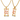 14KT (585) Yellow Gold Pendant for Women