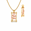 14KT (585) Yellow Gold Pendant for Women