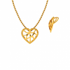 14KT (585) Yellow Gold Pendant for Women