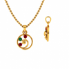 14KT (585) Yellow Gold Pendant for Women