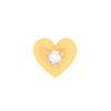 14K Love-shaped Diamond Smart Watch Stud