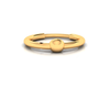 14K Alluring Gold Eyebrow Ring