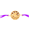 14K Wave Rising Majestic Gold Rakhi 