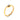 14K Elegent Looking American Diamond and Gold Ring