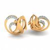 14KT (585) Yellow Gold Stud Earrings for Women