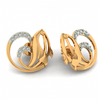 14KT (585) Yellow Gold Stud Earrings for Women