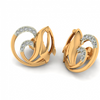 14KT (585) Yellow Gold Stud Earrings for Women