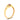14KT (585) Yellow Gold Unique Geometric Shape Classic Ring For Women & Girls