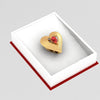 14K heart shaped gold pendant 