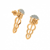 14KT (585) Yellow Gold Stud Earrings for Women