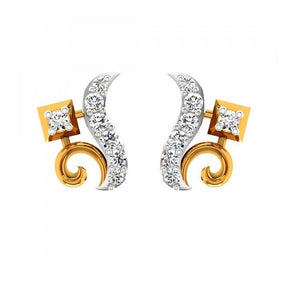14KT (585) Yellow Gold Earring For Women