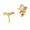 14KT (585) Yellow Gold Earring for Women