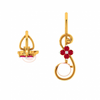 14KT (585) Yellow Gold Earring for Women