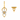 14KT (585) Yellow Gold Earring for Women