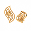 14KT (585) Yellow Gold Stud Earrings for Women