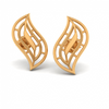 14KT (585) Yellow Gold Stud Earrings for Women