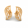 14KT (585) Yellow Gold Stud Earrings for Women