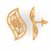 14KT (585) Yellow Gold Stud Earrings for Women