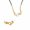 14KT (585) Yellow Gold Mangalsutra (Artificial Beaded) for Women