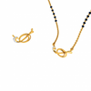 14KT (585) Yellow Gold Mangalsutra (Artificial Beaded) for Women