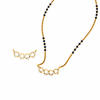 14KT (585) Yellow Gold Mangalsutra (Artificial Beaded) for Women