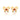 14K Gold Butterfly Stud Earrings With Striking Red Stones
