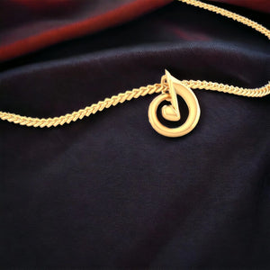 14K Gold Pendant (Without Chain) With Musical Note Design