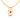 P.C. Chandra Jewellers 14K Ganesh Gold Pendant (without chain) With Stone In The Centre For Women - 0.28 Gram