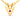 14K Gold Pendant (Without Chain) With Delicately Curved Heart Design And Stone Accent